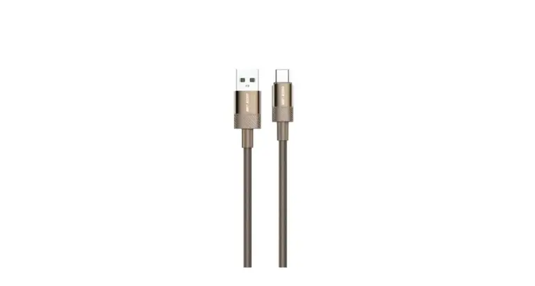 Green Lion Desert Spark Cable USB-A to USB-C 15W - Desert Titanium