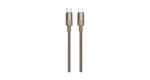 Green Lion Desert Spark Cable USB-C to USB-C 60W - Desert Titanium