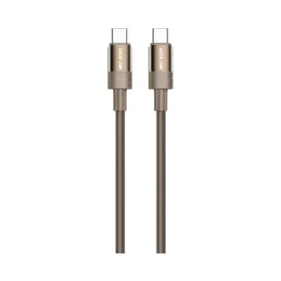 Green Lion Desert Spark Cable USB-C to USB-C 60W - Desert Titanium