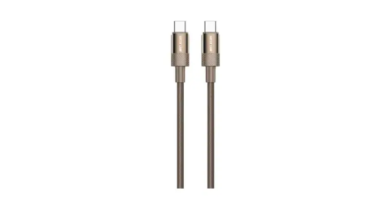 Green Lion Desert Spark Cable USB-C to USB-C 60W - Desert Titanium