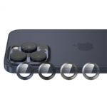 Green Lion Diamond Design Camera Lens for iPhone 15 Pro Max