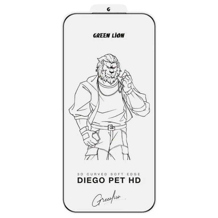 Green Lion Diego Pet HD Screen Protector for iPhone 17 Pro / Pro Max - Clear