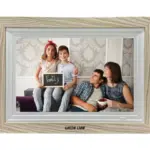 Green Lion Digital Picture Frame Touch Screen Display 10.1 Inch - Wooden