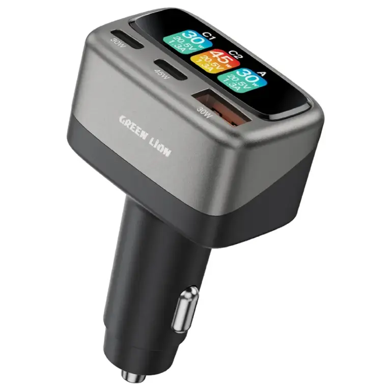 Green Lion Drive Core TFT Car Charger
