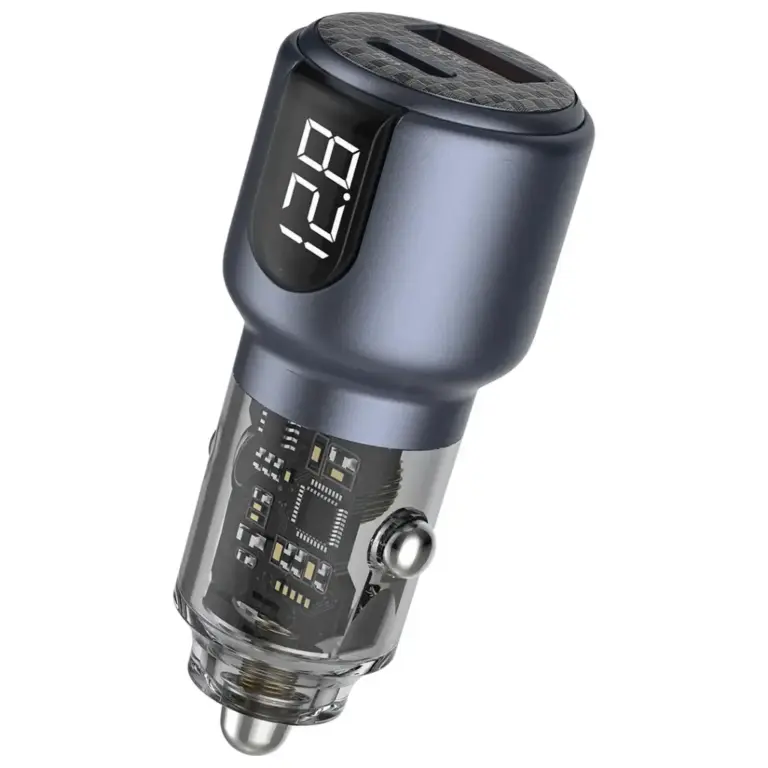 Green Lion Dual Port Car Charger PD + QC 75W