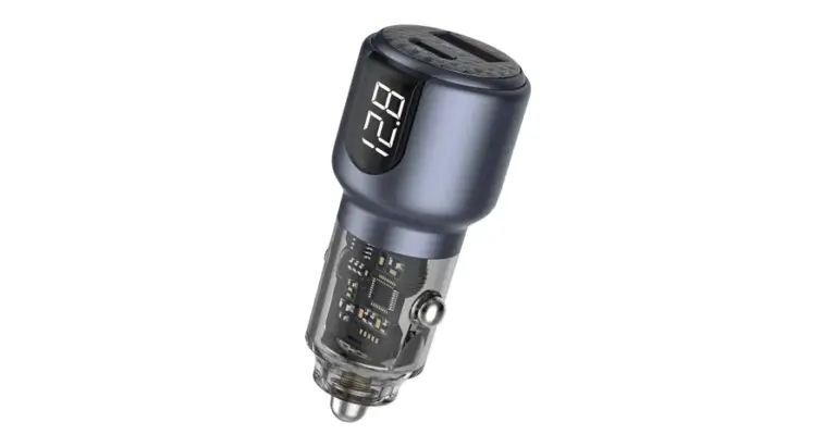 Green Lion Dual Port Car Charger PD + QC 75W