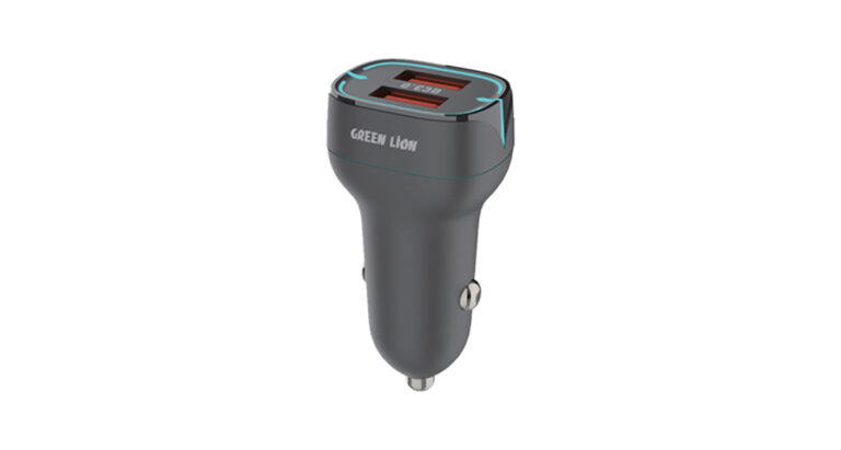Green Lion Dual Port QC3.0 Car Charger