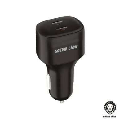 Green Lion Dual Port USB-C Car Charger Double PD 45W
