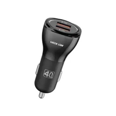 Green Lion Dual QC3.0 Car Charger 40W