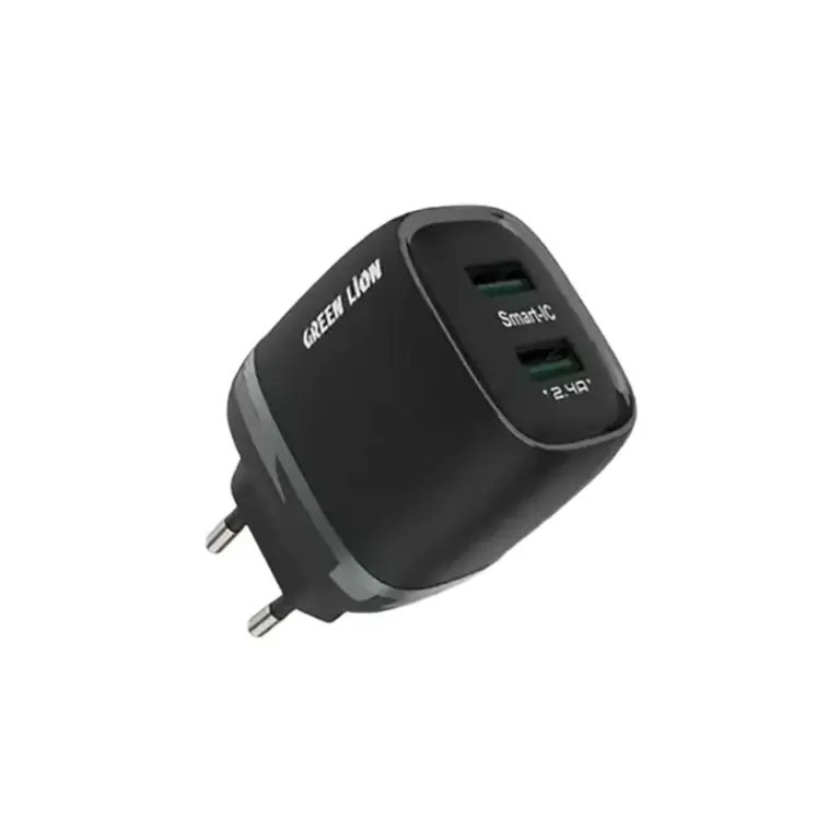 Green Lion Dual USB 12W Wall Charger