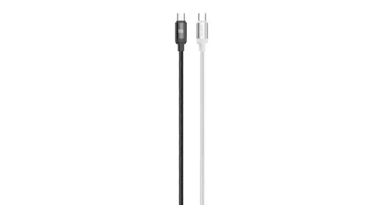 Green Lion Duo Color Braided USB-C to USB-C Cable