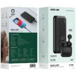Green Lion Duo Lite Power Bank & Earbuds