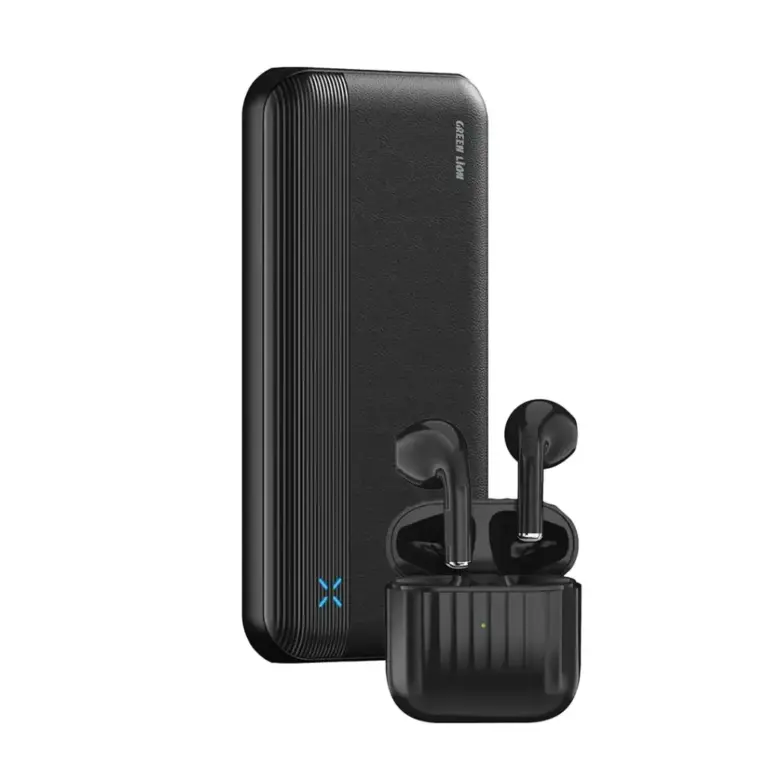Green Lion Duo Lite Power Bank & Earbuds