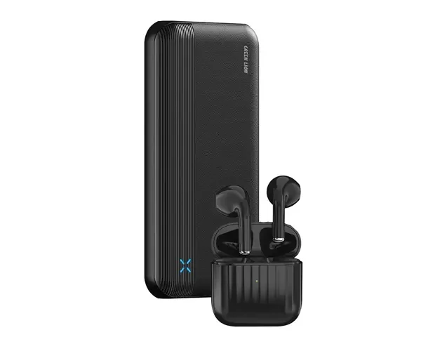 Green Lion Duo Lite Power Bank & Earbuds