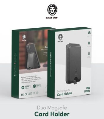 Green Lion Duo Magsafe Card Holder