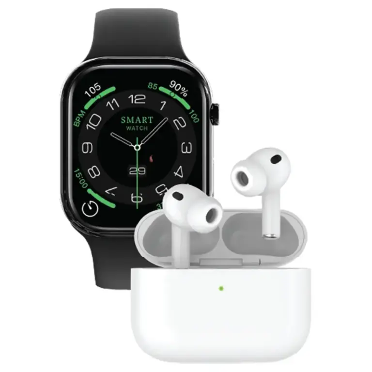 Green Lion Dynamic 3 - Ultimate 46 Smart Watch & Earbuds Pro 3 - Black/White