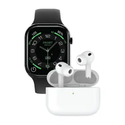 Green Lion Dynamic 3 - Ultimate 46 Smart Watch & Earbuds Pro 3 - Black/White