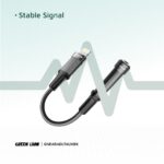 Green Lion Earphone Adapter Lightning to 3.5 Aux 12CM