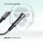 Green Lion Earphone Adapter USB-C to 3.5 Aux 12CM