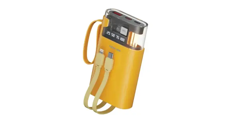 Green Lion Elixir Vault Power Bank 10000mAh PD 22.5W - Yellow