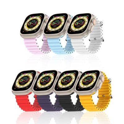 Green Lion Felex Silicone Watch Band Apple Watch 49mm Ultra
