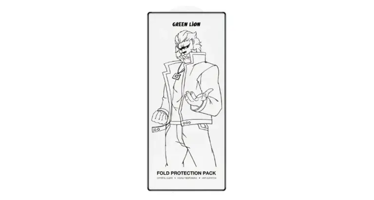 Green Lion Fold Protection Pack for Z Fold 7 - Clear