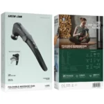 Green Lion Foldable Massage Gun with Long Handle & 45° Bend Adjustment