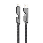 Green Lion Four in One Zinc Alloy Charging Data Cable 4 IN 1