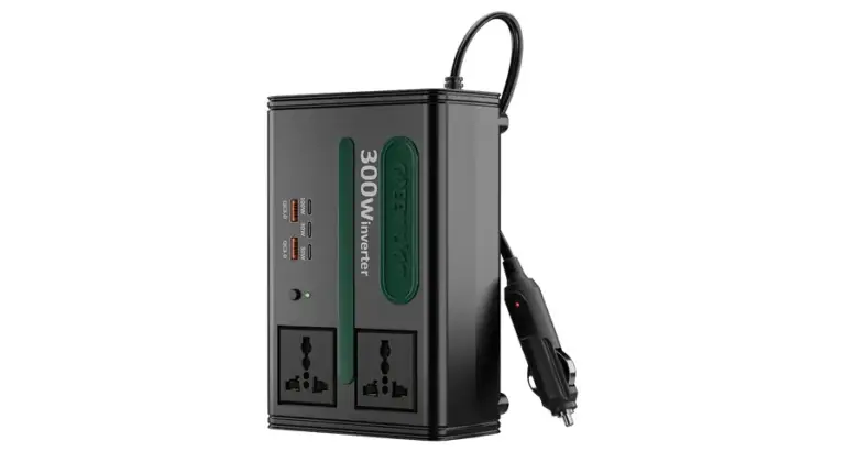 Green Lion GC-300 Car Inverter 7-In-1 Multi-Port with DC to AC & DC 12.8V