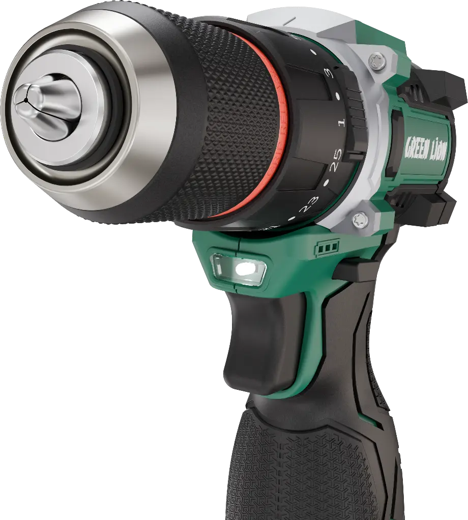 Green Lion GD-15 Pro Drive Cordless Hammer Drill 2*18V 3.0Ah Battery 6 Green Lion GD-15 Pro Drive Cordless Hammer Drill 2*18V 3.0Ah Battery