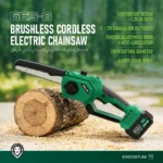 Green Lion GES-8 Brushless Cordless Electric Chainsaw