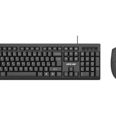 Green Lion GKM-100 Wired Keyboard and Mouse