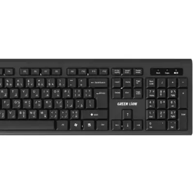 Green Lion GKM-200 Wireless Combo Keyboard and Mouse