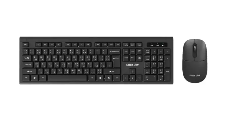Green Lion GKM-200 Wireless Combo Keyboard and Mouse