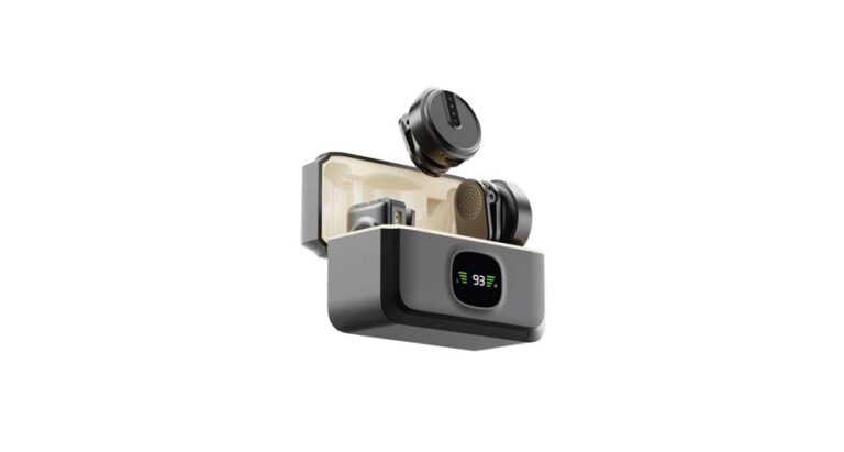 Green Lion GLM-Wireless Mic Lit with Type-C & Lightning Cable & 3.5mm Camera Aux