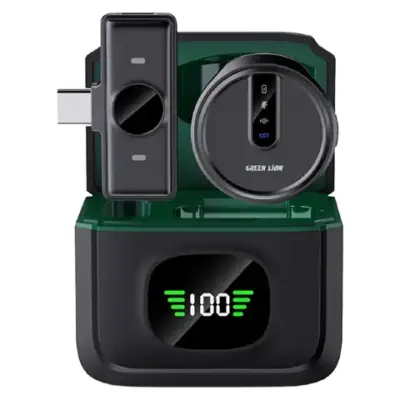 Gadget Pulse Kenya 64 Green Lion GM-88X Wireless Microphone with Digital Display