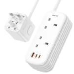 Green Lion GS-600 Power Strip USB-C | USB-A | 2*UK AC Outlets PD 30W