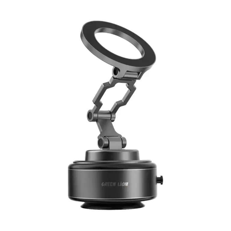 Green Lion GX-30 Auto Suction Phone Holder - Matte Black