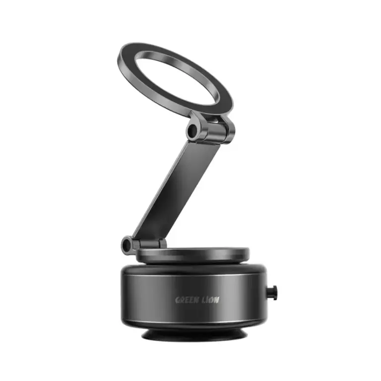 Green Lion GX-32 Auto Suction Phone Holder - Matte Black