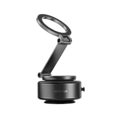 Green Lion GX-32 Auto Suction Phone Holder - Matte Black