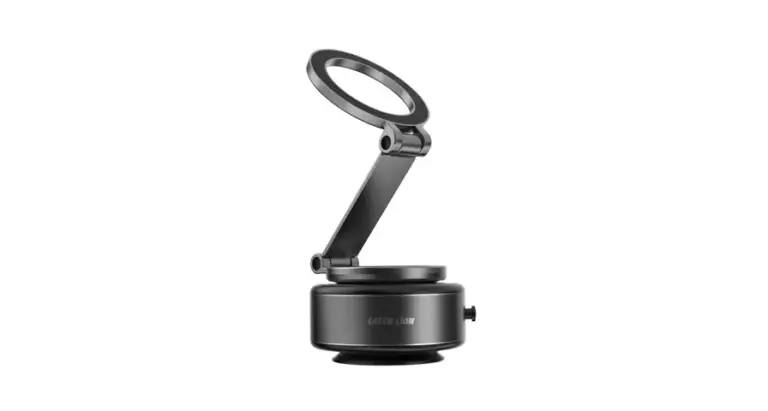 Green Lion GX-32 Auto Suction Phone Holder - Matte Black
