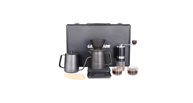 Green Lion G-80 Coffee Maker Set
