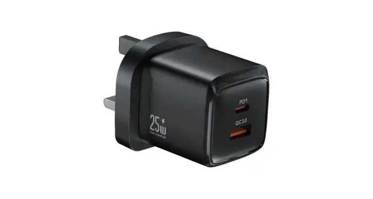 Green Lion G-Charge Series Dual Port Wall Charger 25W UK Plug