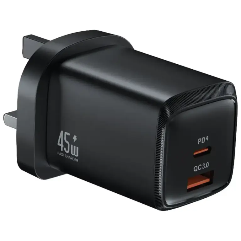 Green Lion G-Charge Series Dual Port Wall Charger 45W UK Plug