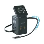 Green Lion GaN 65W Multi Port Travel Adapter
