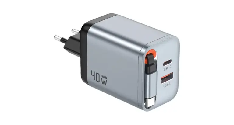Green Lion GaN Premium EU Plug Wall Charger 40W