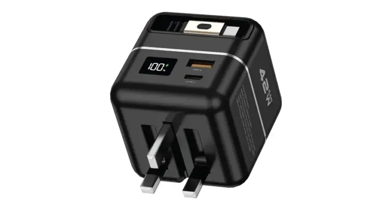 Green Lion GaN Premium Series Charger 42W with 5000mAh Power Bank