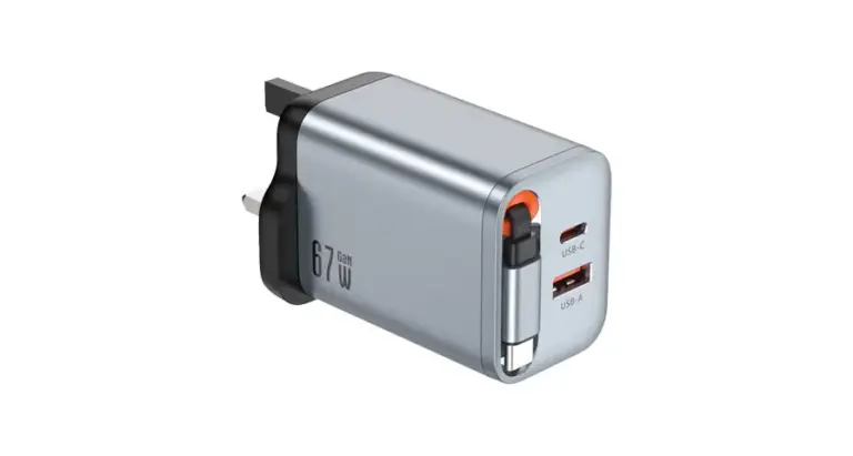 Green Lion GaN Premium UK Plug Wall Charger 67W