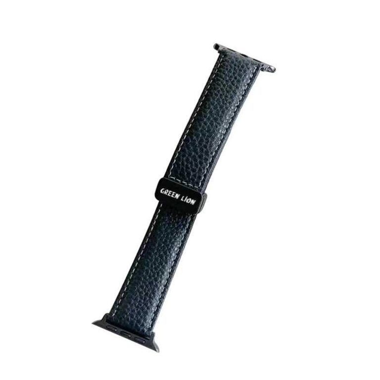 Green Lion Genuine Leather Buckle Watch Band 42/44/45/49MM