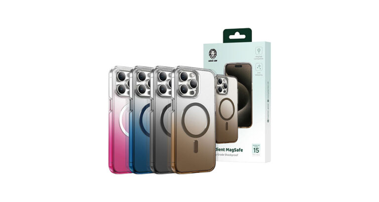 Green Lion Gradient Magsafe Case for iPhone 15 Pro / 15 Pro Max